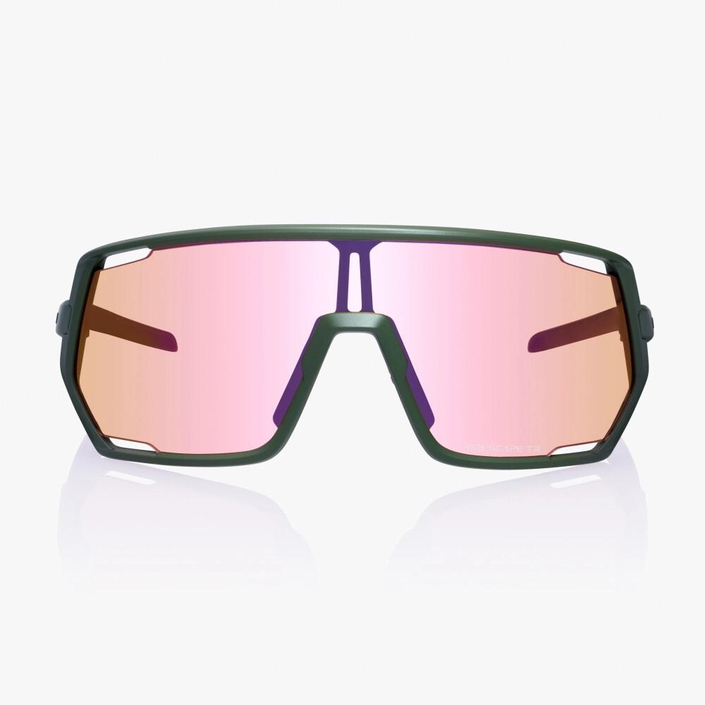 SHIMANO BRILLE TECHNIUM 2 RIDESCAPE TR One Size OLIVE - klare Sicht für sportliche Fahrten