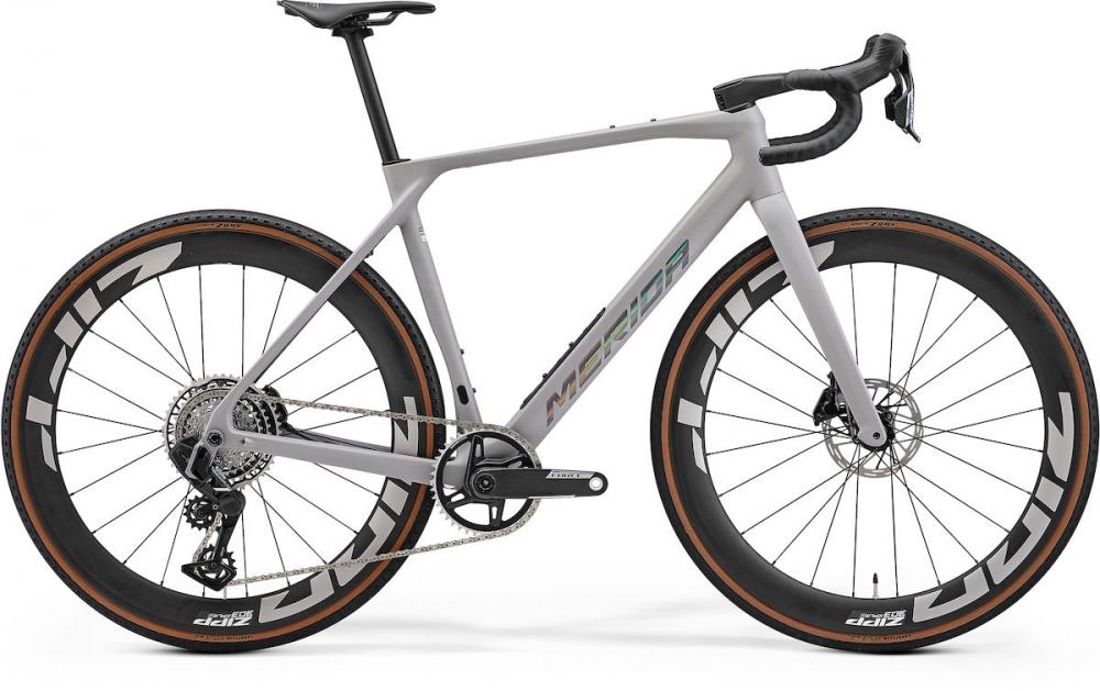 Merida MISSION 9000 XXS grau silk grey (holo silver) - leichtes High-Performance-Cross-Country-Bike