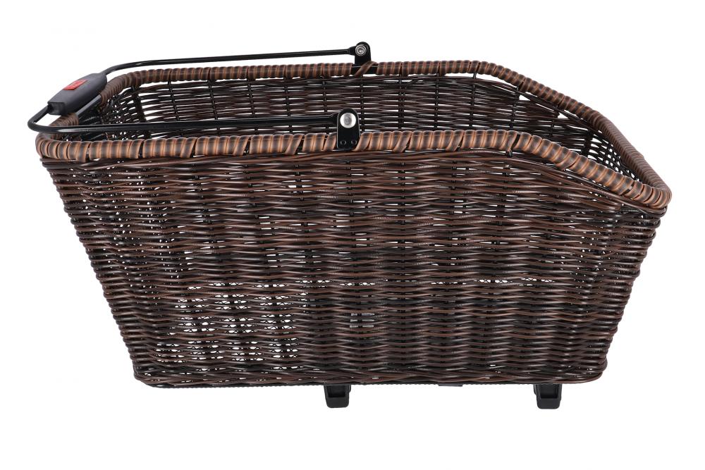 Rixen & Kaul Hinterradkorb Structura GT Korbklip braun 44x24x20 cm