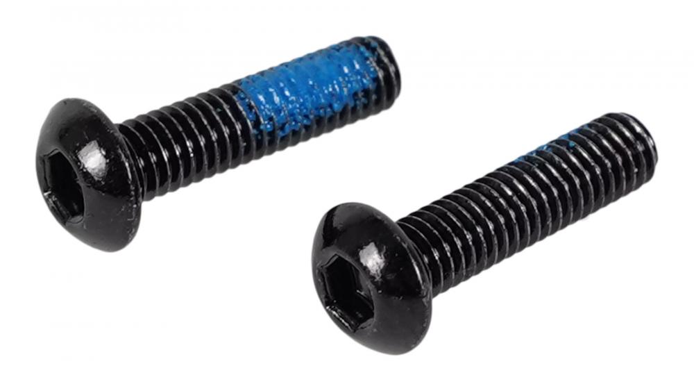 RAPIDE BLT RAPIDE HANDLEBAR - Schraube - CABLE TRANSITION BOLTS 2MM HEX HEAD M3X0.5PX12MM STEEL BLACK (2 PCS.) - Kabelübergangsschrauben