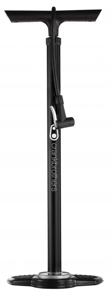 Crankbrothers Sapphire Standpumpe analoges Manometer Midnight Edition schwarz