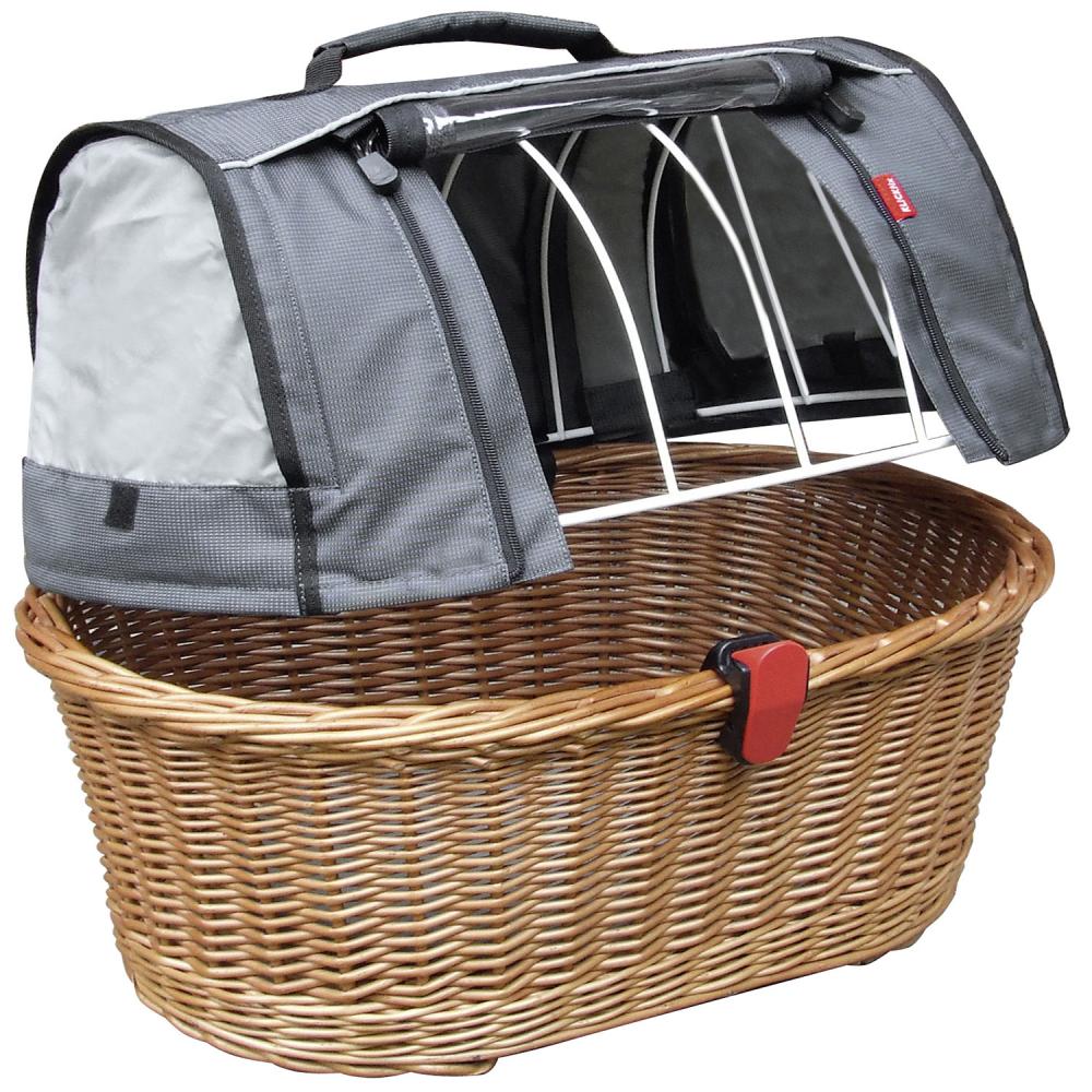 KLICKfix Hundekorb Doggy Basket Plus braun GTA 46x36x52 cm
