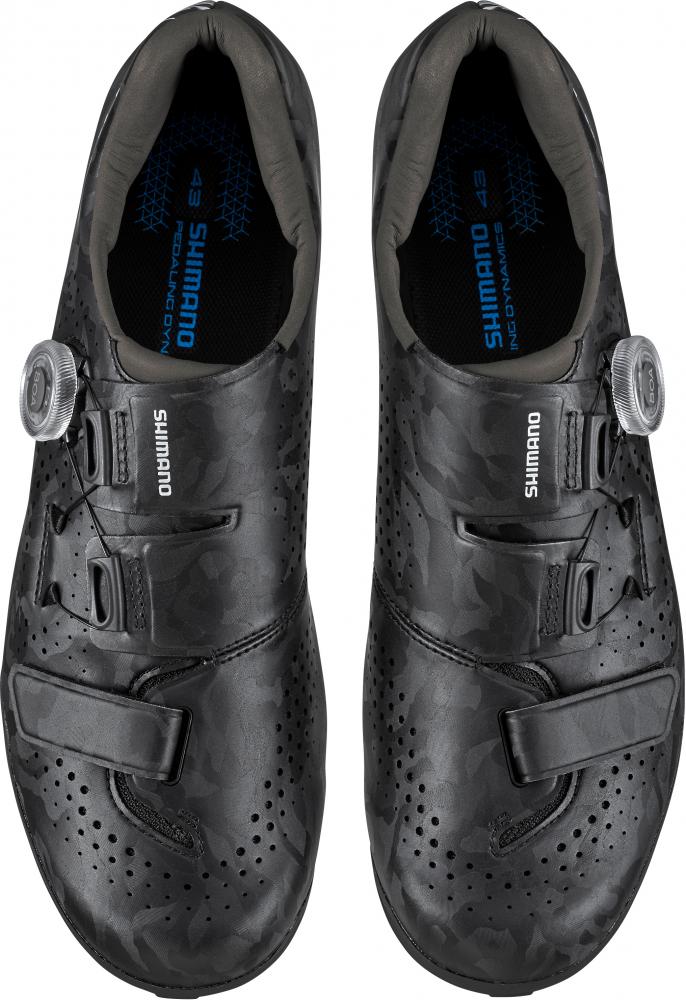SHIMANO RX600 Fahrradschuhe Herren/Damen Gravel SPD, Größe 41, Schwarz