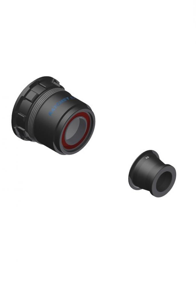 DT Swiss Freilauf/Rotor Umrüstkit SRAM Ratchet EXP 12 x 148 mm Rot - schnelle Umrüstung