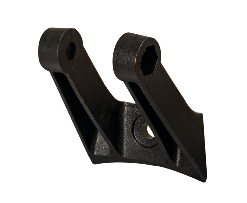 Herrmans Lampenhalter Version 3 - passend für SR Suntour NCX & Mobie E25/E45 Gabeln, schwarz