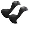 Shimano Griffgummi Paar ST-R7020 R7025 Ersatzhauben für STI-Hebel in Schwarz mit strukturierter Grifffläche.
