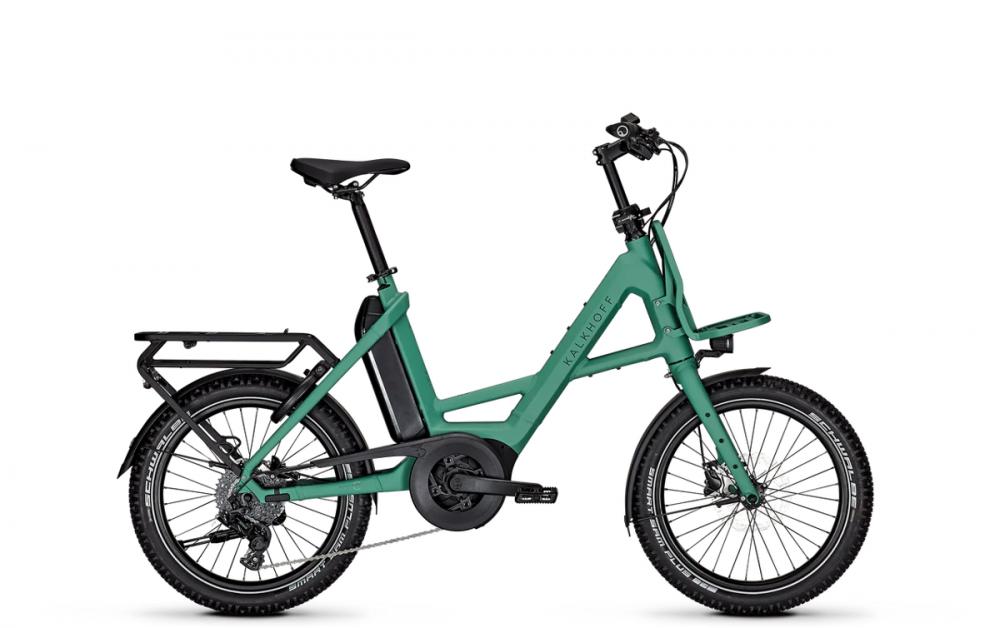 Kalkhoff ENTICE C+ EXCITE 20in Compact ONESIZE Mineralgreen matt - vielseitiges Allroad-E-Bike