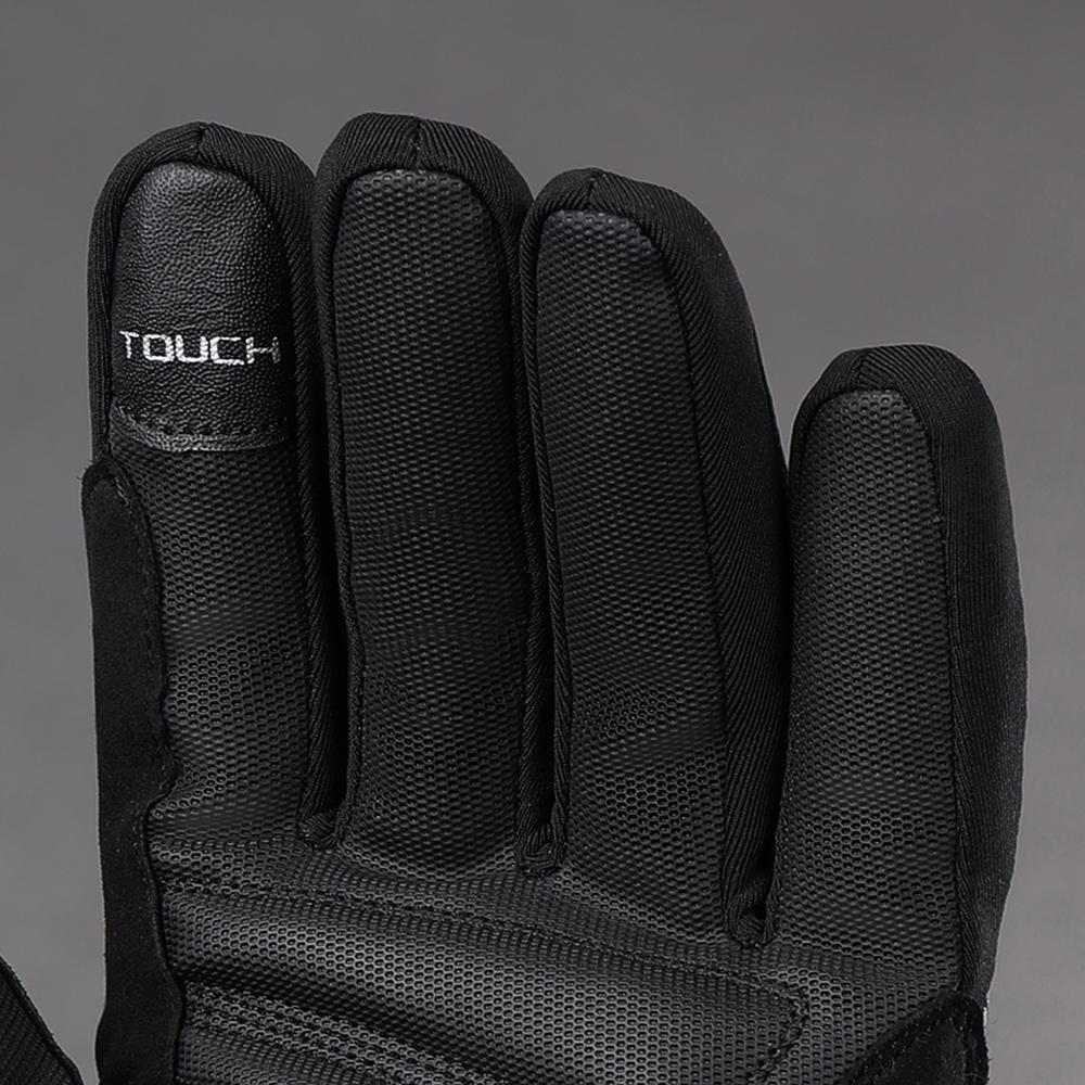CHIBA Dry Star - wasserdichte, winddichte & atmungsaktive Radhandschuhe schwarz L