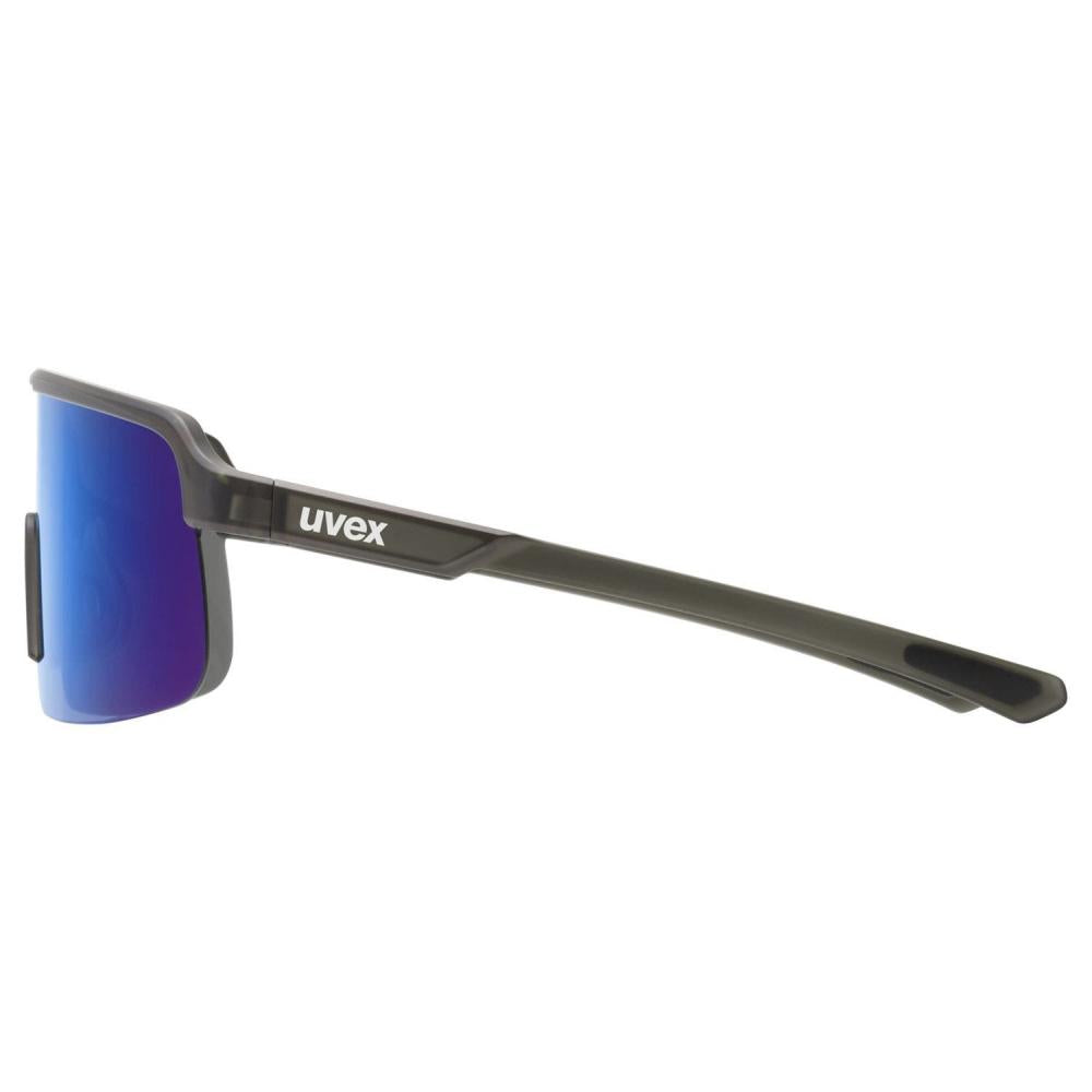 uvex Dyrt Smoke Matt - Mirror Blue Sonnenbrille, Einheitsgröße