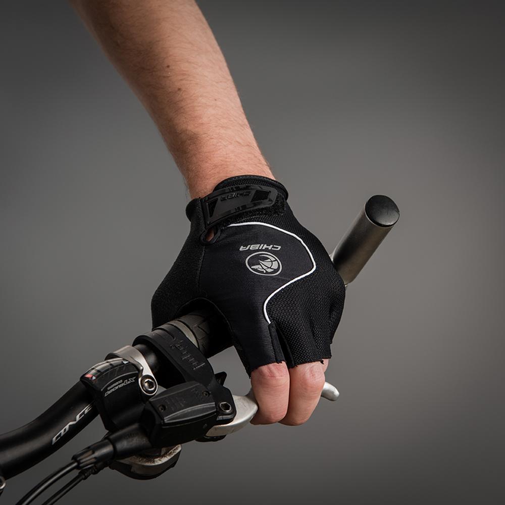 CHIBA Cool Air - Radhandschuhe schwarz XXL, atmungsaktiv mit Gelpolsterung