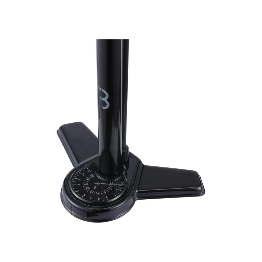 BBB Cycling BBB Standpumpe AirSteel schwarz Einheitsgröße schwarz - kraftvolle Hochdruckpumpe