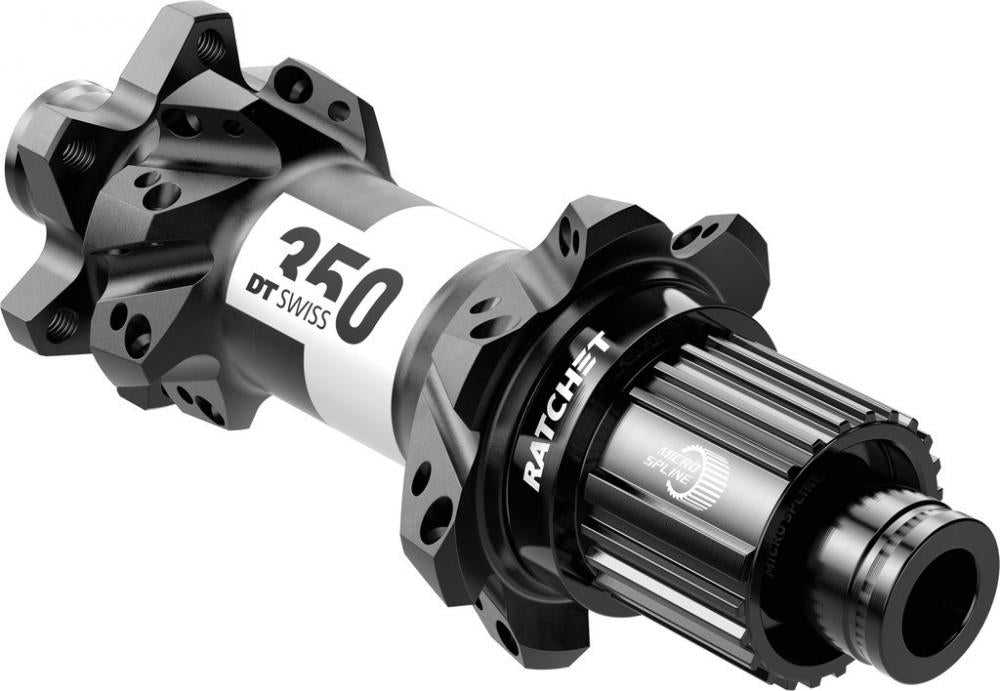 DT Swiss Nabe MTB HR 350 Straightpull 28 Loch Schwarz - zuverlässige Boost-Hinterradnabe