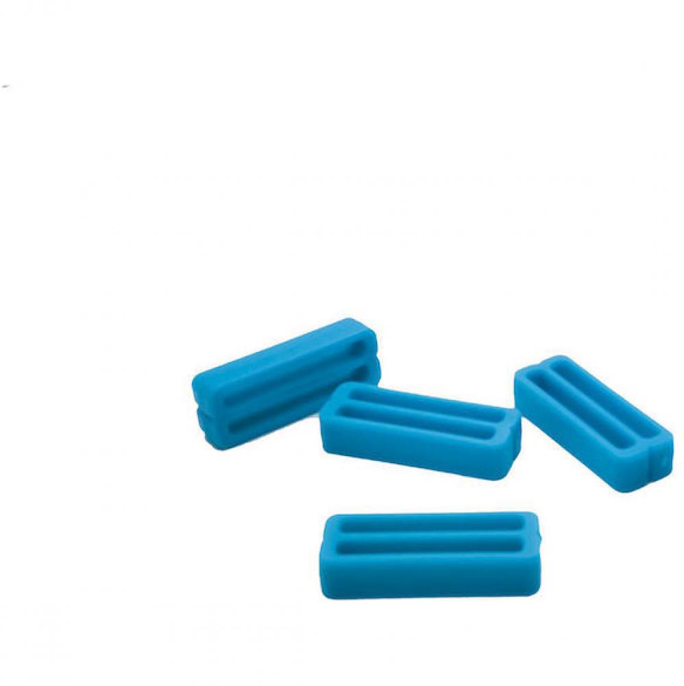 FixPlus Strapkeeper für 35/46/66/86 cm Straps 35 Türkisblau - sicheres Fixieren loser Strap-Enden