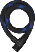 Abus Kabelschloss Steel-O-Flex IVERA Steel-O-Flex 7200 schwarz/blau Länge 85 cm