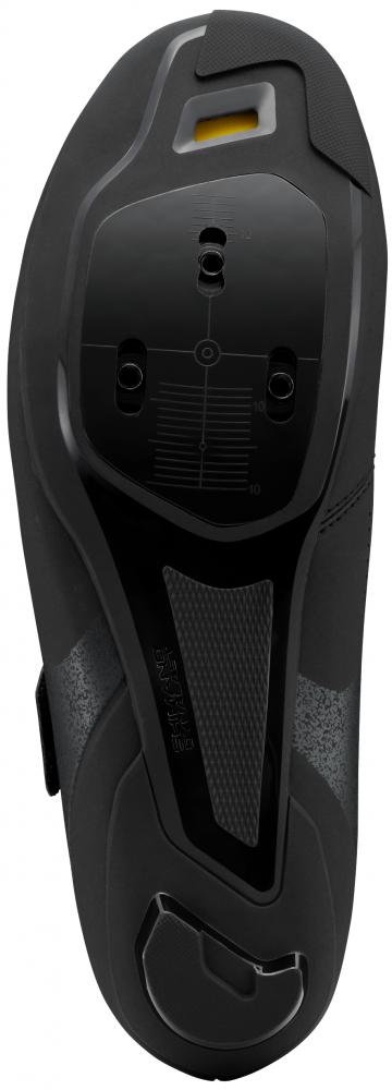 SHIMANO Fahrradschuhe RC102W Damen Road SPD-SL Größe 42 Schwarz - leichter Einstiegsschuh für Rennrad