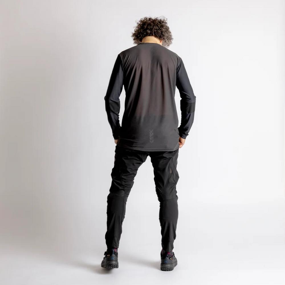 IXS Sports Division iXS Trigger EVO Long Sleeve Jersey XL Anthracite-Black - renntaugliches Enduro-Trikot