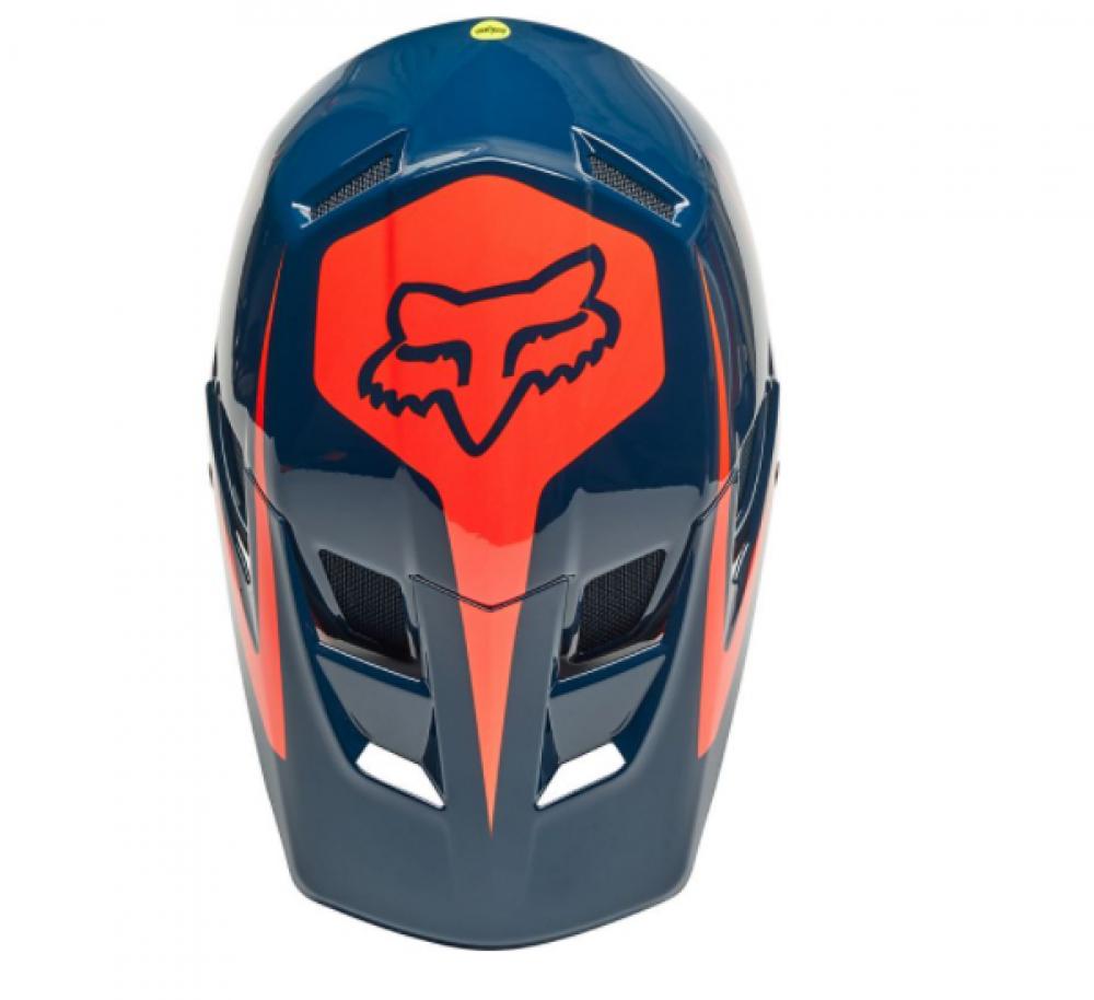 FOX Helm RAMPAGE COMP REPEAT CE CPSC Full Face Schutz Helm dark indigo L