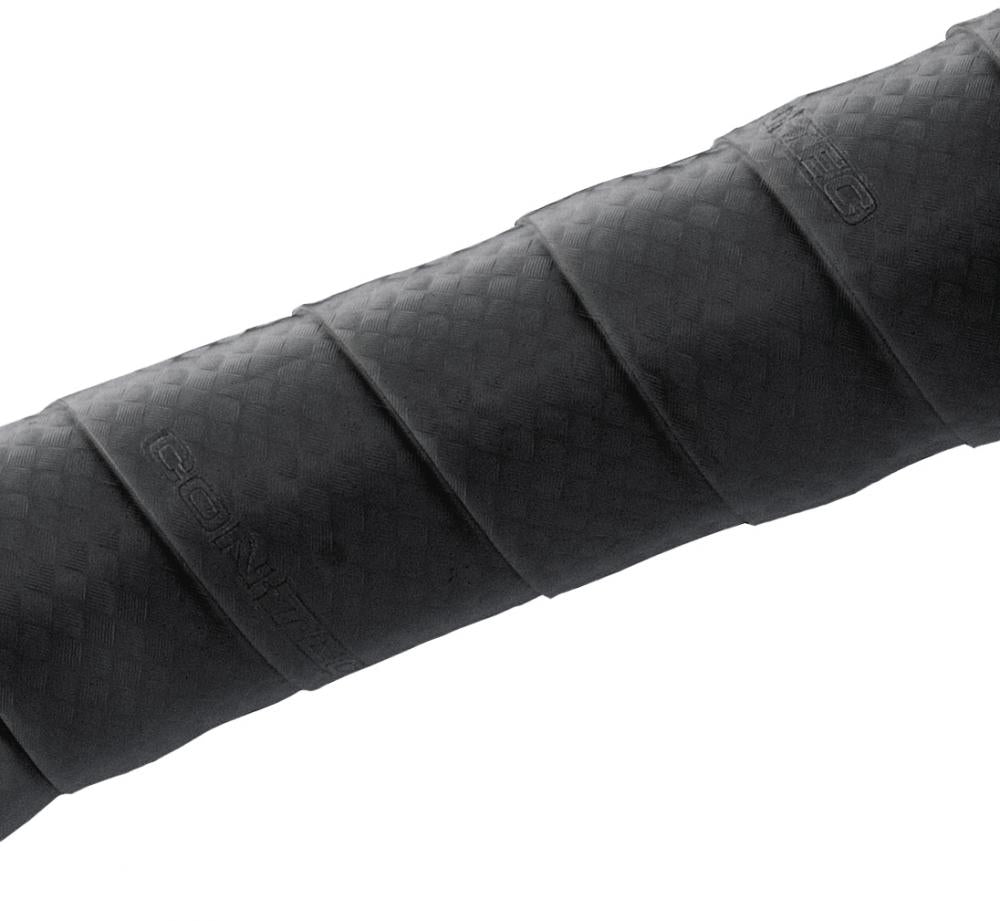 CONTEC Lenkerband "Prestige.Carbon"nSB-verpackt, PU, 200cm lang, 3cm breit, 2,5mm MaterialstärkenLenkerband in Carbon-Optik aus EVA-Schaum-Matrix, mit eingeprägtem CONTEC-Branding, Schaumstruktur dämpft Vibrationen und vermeidet Druckbelastungen erheblich
