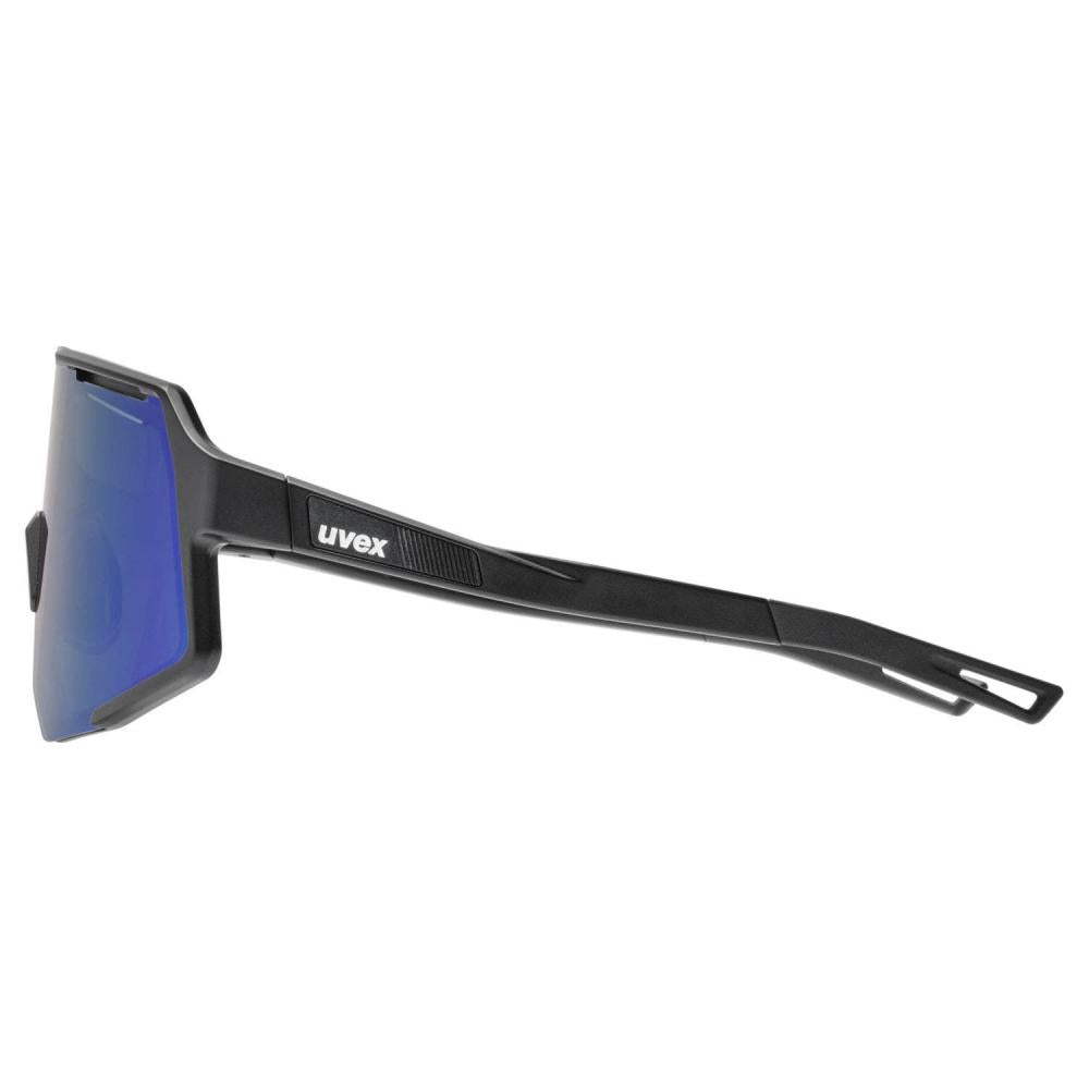 uvex Sequenze Black Matt - Mirror Green Sportbrille, Einheitsgröße