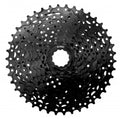 Schwarze KMC REACT 10-fach Kassette 11-42Z Shimano HG für MTB und E-Bike.