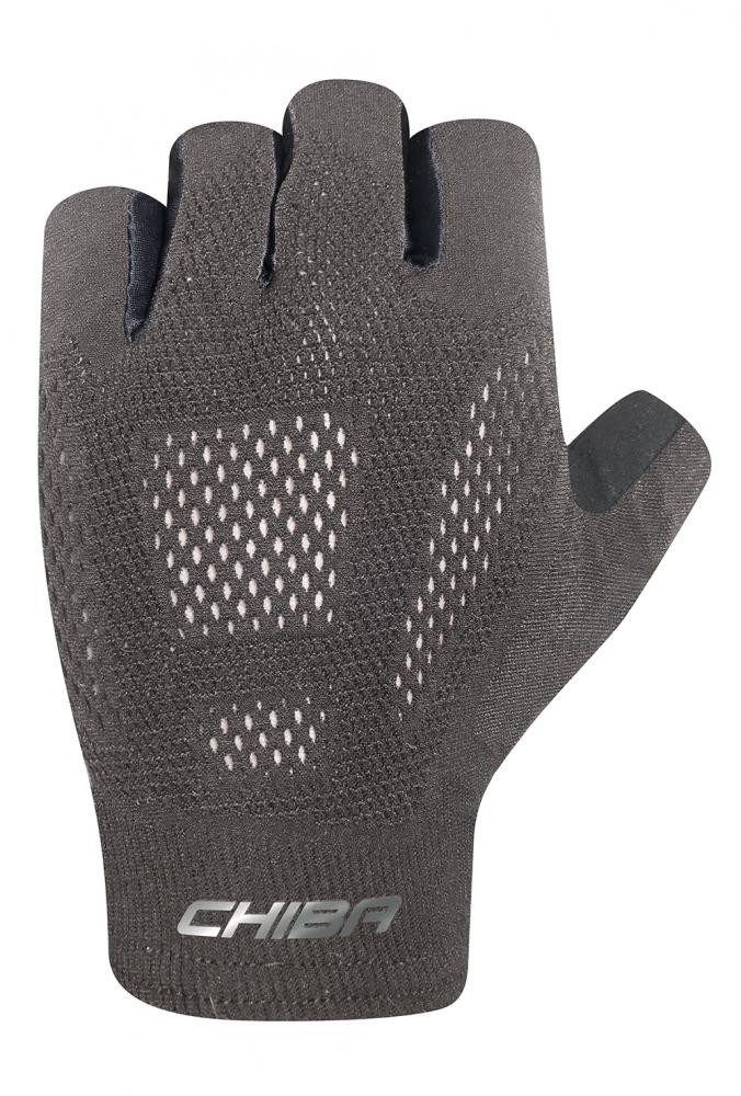 CHIBA Evolution - Radhandschuhe dunkelgrau XL, leicht & atmungsaktiv