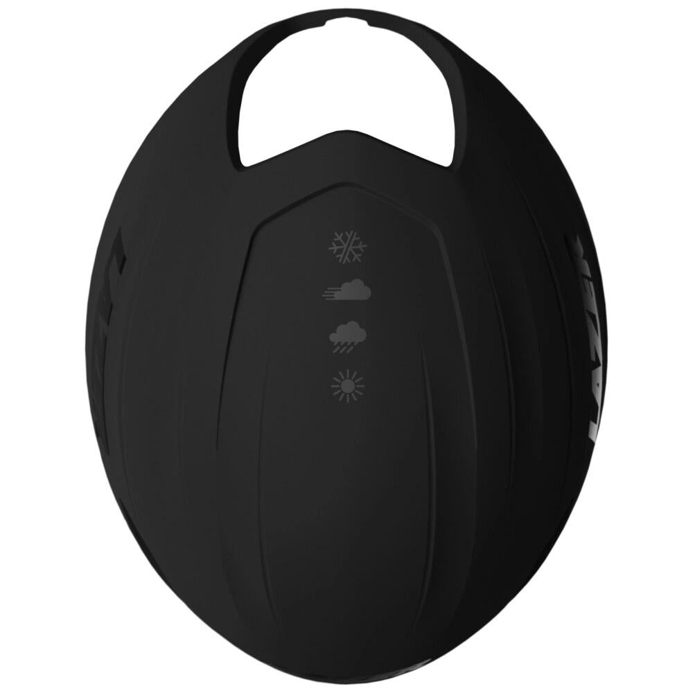 LAZER Aeroshell Z1 KinetiCore Matte Black L - aerodynamischer Wetterschutz für deinen Helm
