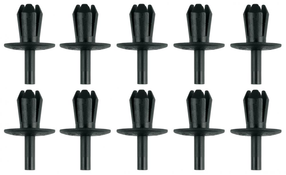 SKS Sonderstopfen für Velo-Radschützer, 10er Set, passend für SKS Velo Schutzbleche, einfache Montage, zuverlässiger Spritzschutz