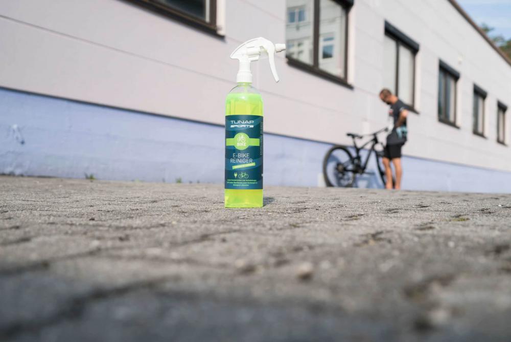 Tunap SPORTS Fahrradreiniger E-Bike ready - Umweltfreundlicher Allrounder in Grün