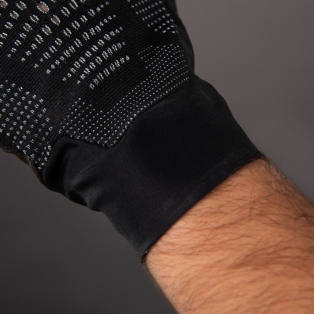 CHIBA Superlight - Radhandschuhe schwarz/schwarz, XL, superleicht & atmungsaktiv