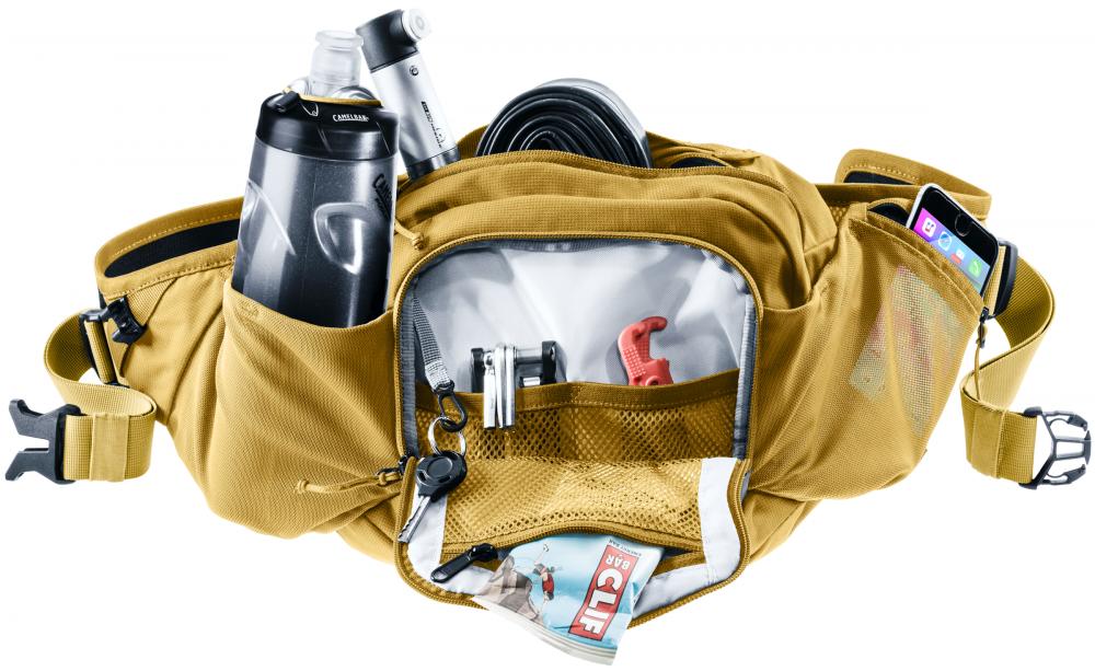 Deuter Pulse Pro 5 Bauchtasche 5L Grün - 530g, atmungsaktiv, Hüfttasche