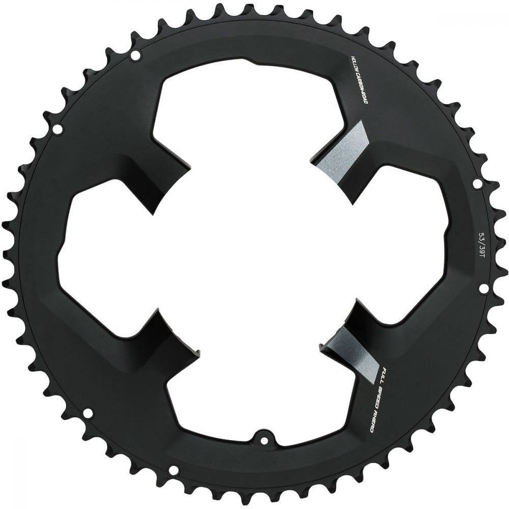FSA Kettenblatt Road K-Force WE 4-Arm 110 mm x 50 T Schwarz - CNC-gefräst AL7075/T6