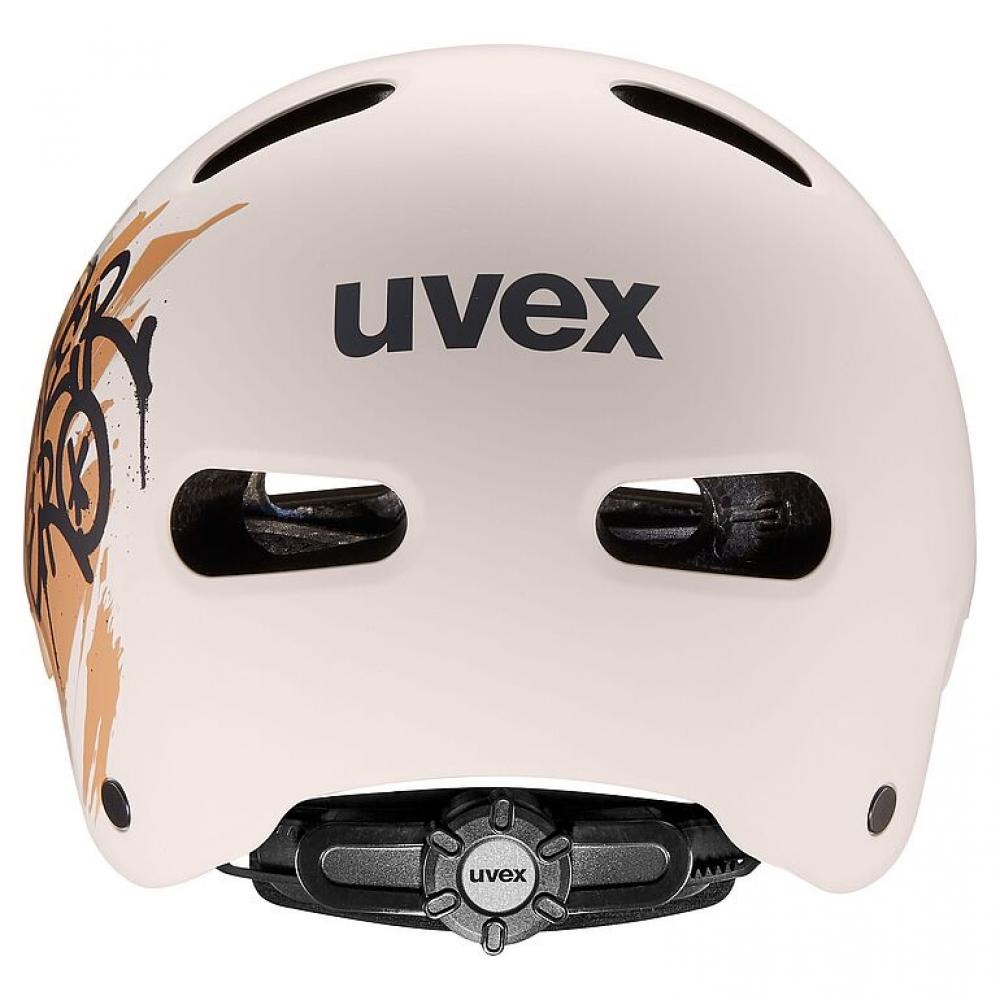 uvex kid 4 style super hero warm grey matt | 55-58