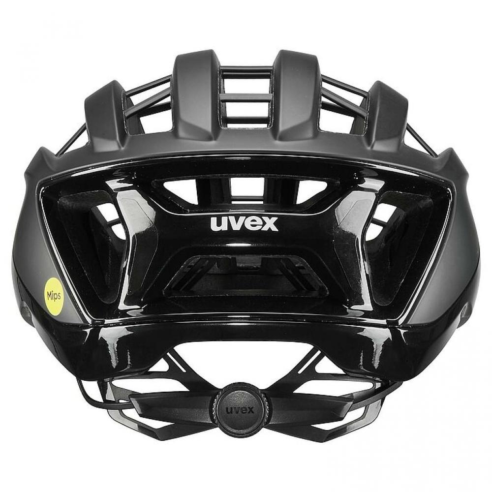 uvex surge aero MIPS Rennradhelm, black matt, 59-61cm, mit Aero-Cover für Top-Aerodynamik, MIPS Air Node, 3D IAS, Brillengarage, leicht & sicher, Pro-Level