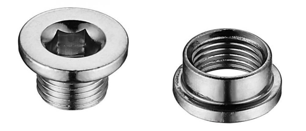 MARWI Schaltauge GH-003 mit Schraubensatz M8x0.75 - Aluminium, silber für diverse Marken