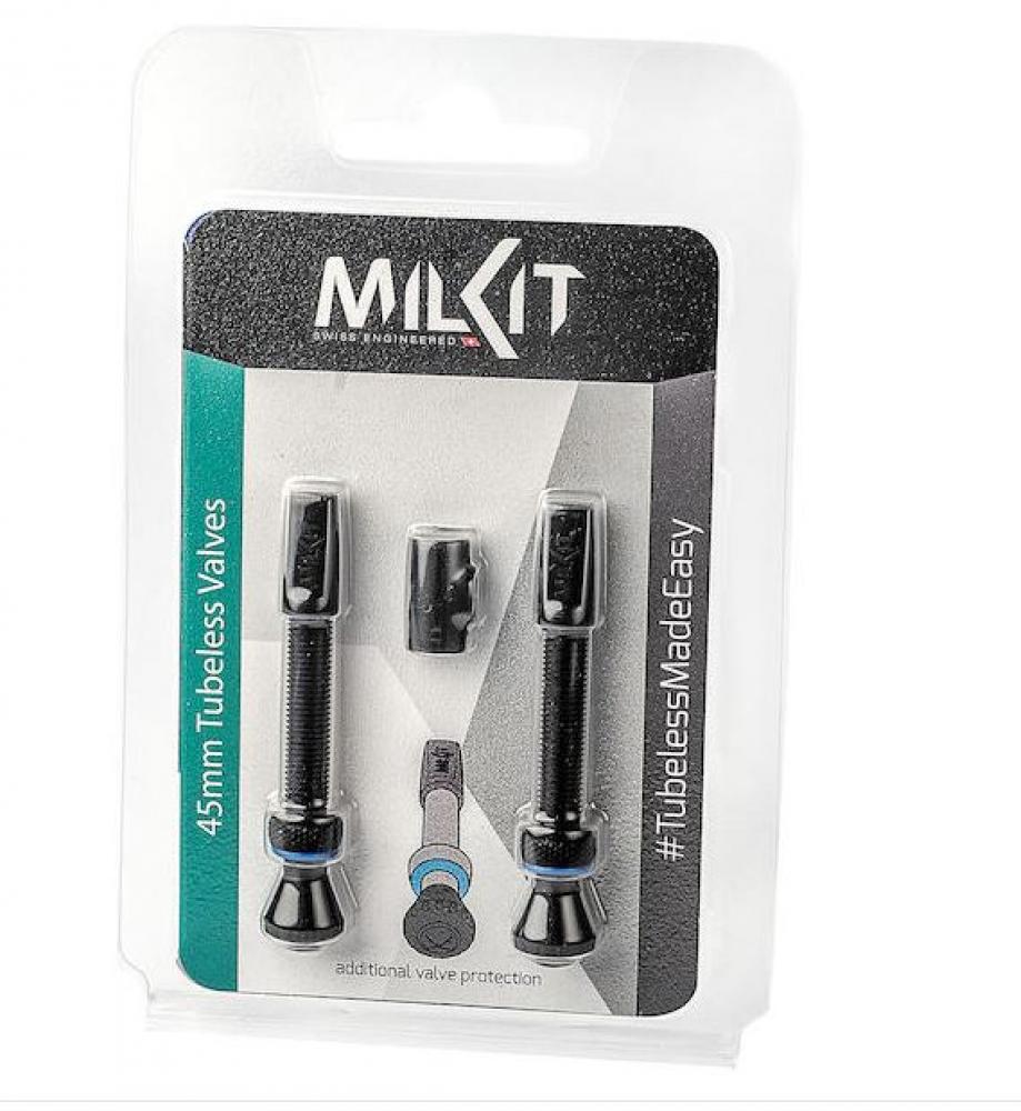 milKit Tubeless-Ventile 45 mm - Saubere Dichtmilch-Installation ohne Luftverlust