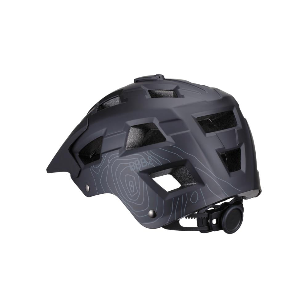 BBB Cycling BBB Helme Nanga M (54-58cm) matt schwarz - sicherer MTB-Helm mit Top-Belüftung