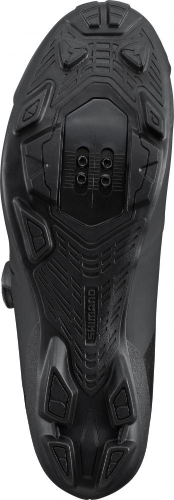 SHIMANO Fahrradschuhe XC302 Herren/Damen MTB SPD Fahrradschuhe Größe 52 Schwarz