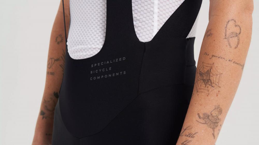 PRIME BIB SHORT WMN BLK M - Damen Trägerhose Schwarz Größe M - Bekleidung
