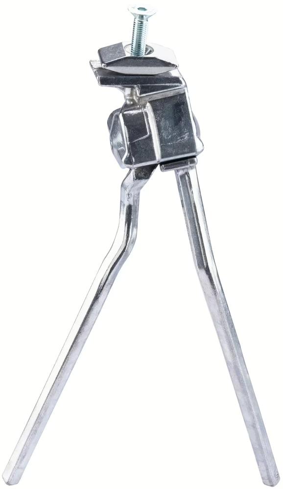 PLETSCHER Zweibeinständer 26 Zoll silber Aluminium-Druckguss Ständerplatte F15/3, bis 290 mm, max. 35 kg Belastung