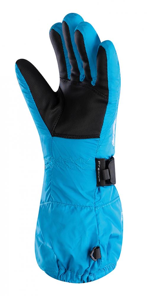 CHIBA Kids Allround Finger - Kinder-Winterhandschuhe, wasserdicht, winddicht, atmungsaktiv, Größe 6, aqua