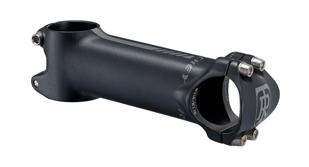 Ritchey Comp 4-Axis 44 Vorbau 80 mm, 31,8 mm Klemmung, 6° Winkel, schwarz, 3D-geschmiedetes 6061 Aluminium, 44 mm breite Frontplatte für optimale Lenkerstabilität