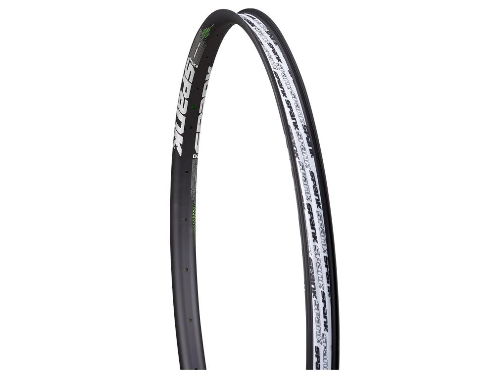 Spank 350 Vibrocore Bead Bite 32-Loch Felge 27.5 Zoll Shotpeen black 650B