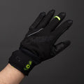 CHIBA Express+ - Radhandschuhe XS schwarz, wind- & wasserdicht mit Gelpolsterung