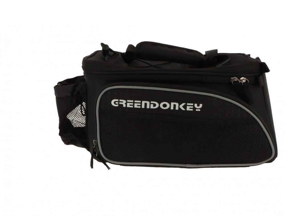 Greendonkey Gustav 1 Gepäckträgertasche mit Schultergurt