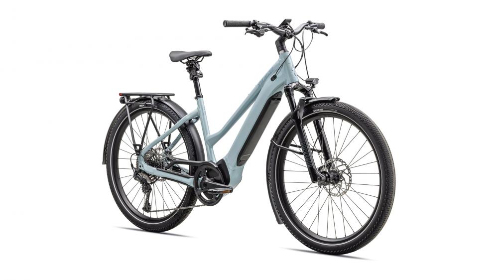 Specialized VADO 5.0 ST E-Bike Tiefeinsteiger - Sea/Camel/Gloss Metallic - Größe L - E-City Bike