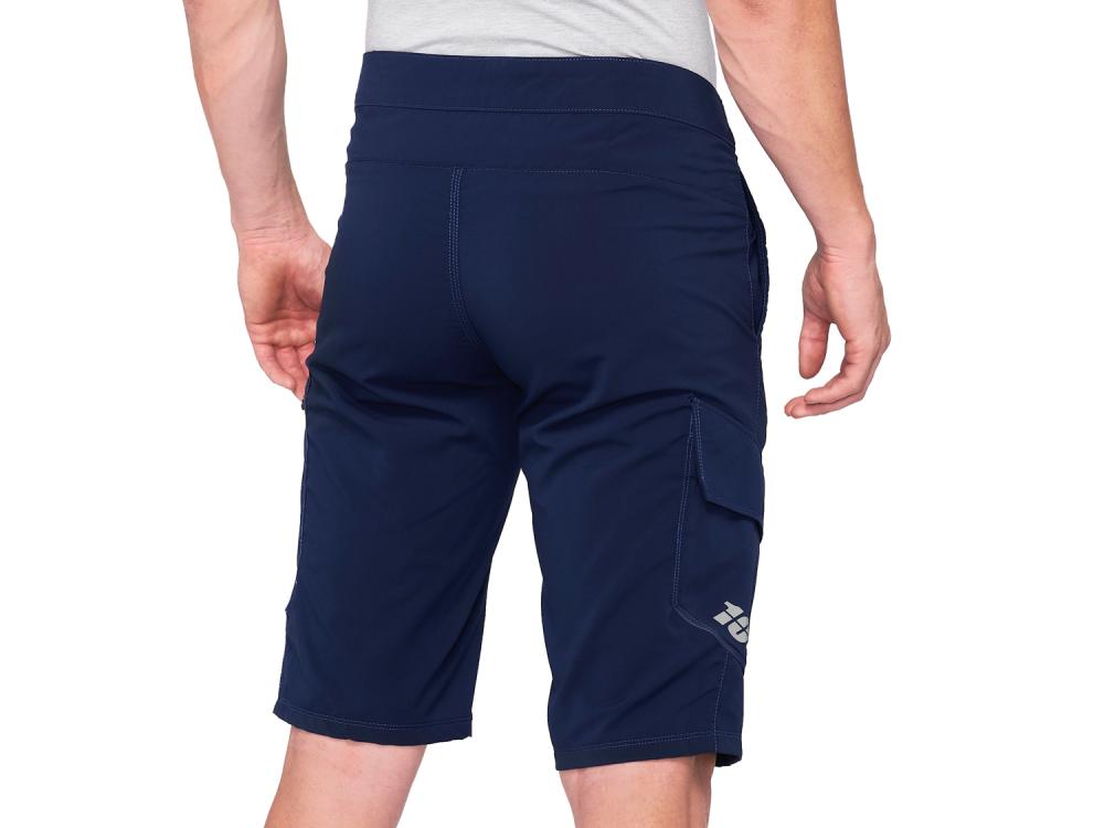 100% Ridecamp Short 34" navy - komfortable All-Mountain Bikeshort in moderner Ausführung