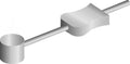 Jagwire Querverbindung für Cantileverbremsen 1,8 x 330 mm Silber - moderne Ausführung