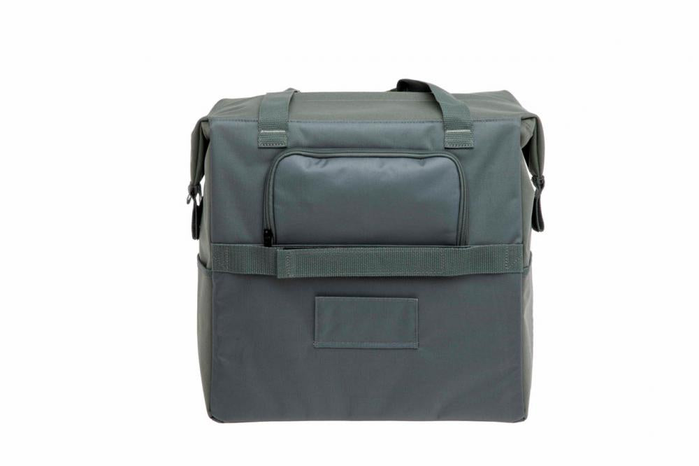 New Looxs Radtasche Tulum Camella Grey Green 24 l Grey - praktische Einkaufstasche fürs Fahrrad