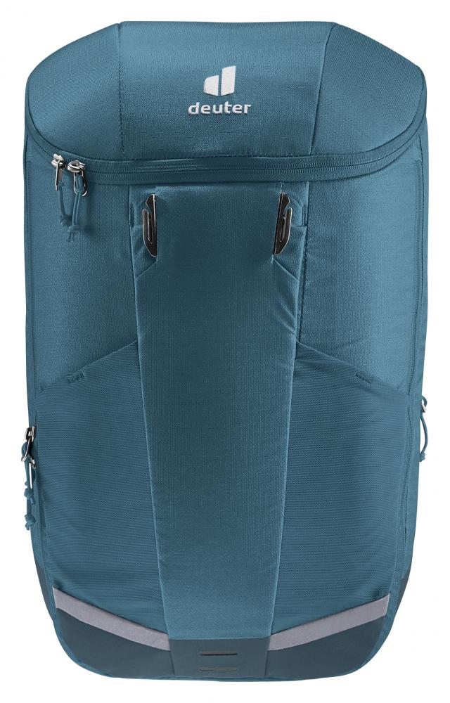 Deuter Rotsoord 25+5 Fahrradrucksack - Volumenerweiterung mit Regenhülle für Pendler