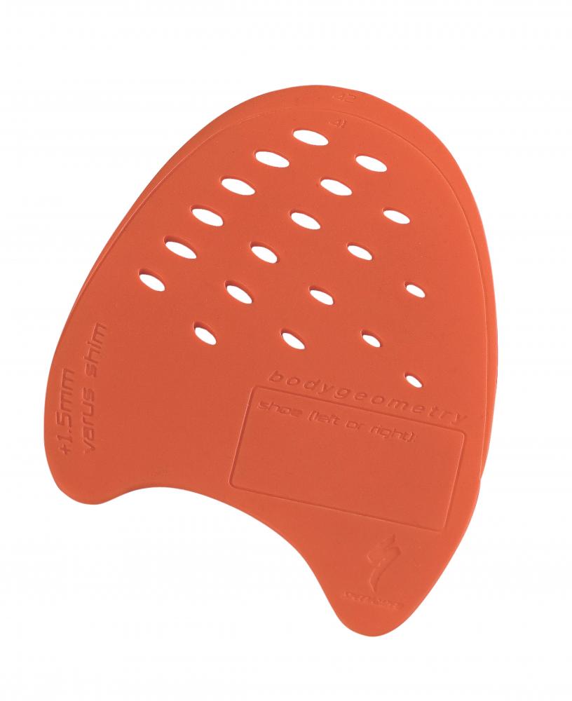 Specialized BG Internal Varus Wedge Keile in Orange für Radschuhe 39-40 zur effizienteren Fußstellung.